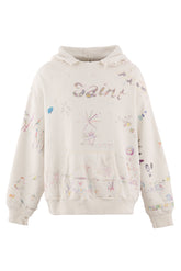 COCO_DOUBLE FACE HOODIE / WHT