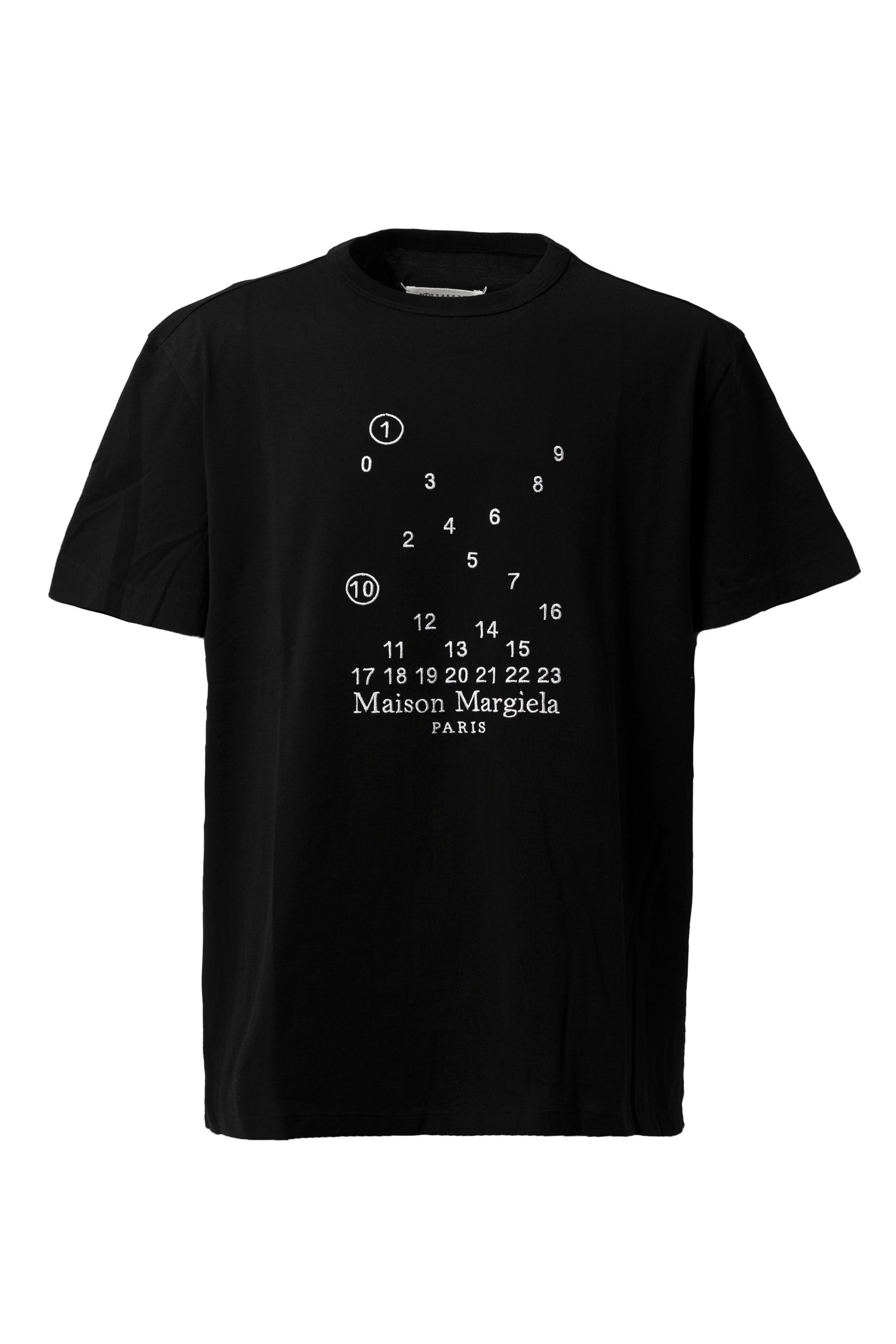 BUBBLE EMB LOGO T-SHIRT / BLK-