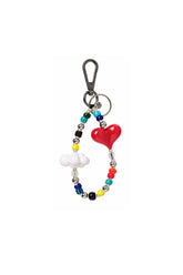 LOVE IN THE CLOUDS BEADED / RED