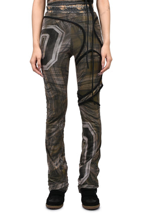 EXCLUSIVE SHIBARI MESH PANTS / PRIBLK
