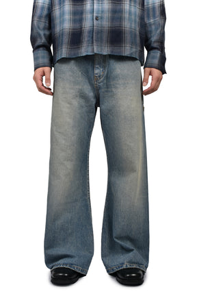 SAUNTER CUT JEANS / BLU
