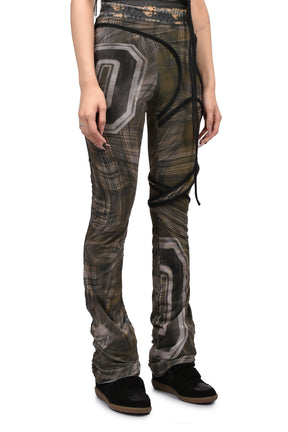 EXCLUSIVE SHIBARI MESH PANTS / PRIBLK