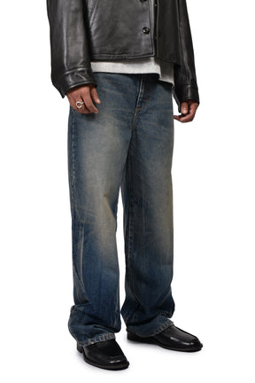 DADDY CUT JEANS / BLU