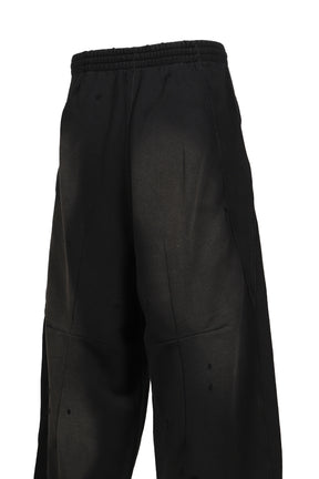 DECONSTRUCTED H.D. SWEAT PANT / BLK