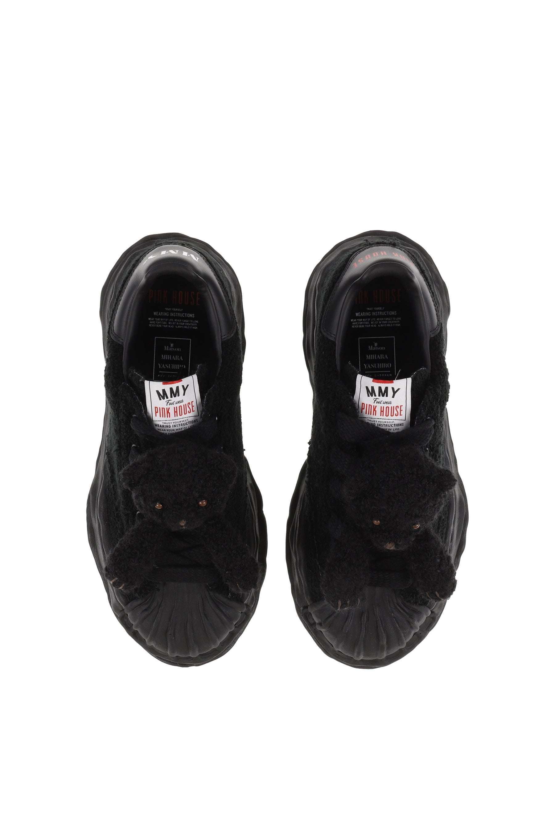 PINK HOUSE BLAKEY EMBROIDERED LOW / BLK BLK