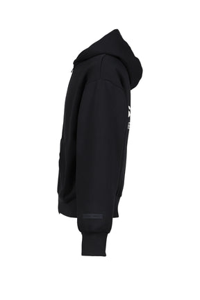 CLASSIC FULL ZIP-UP HOODIE / VTG BLK