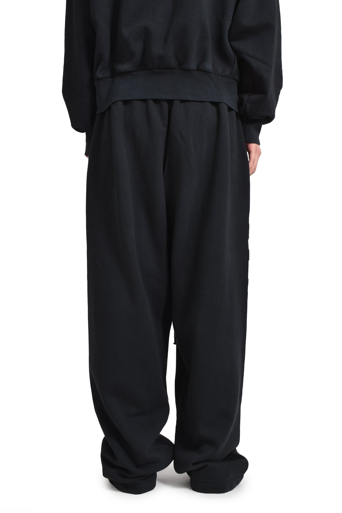 HEAVY FLEECE RELAXED SWEATPANT / BLK