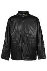 TECH SYNTHETIC SKIN CHORE JACKET / BLK