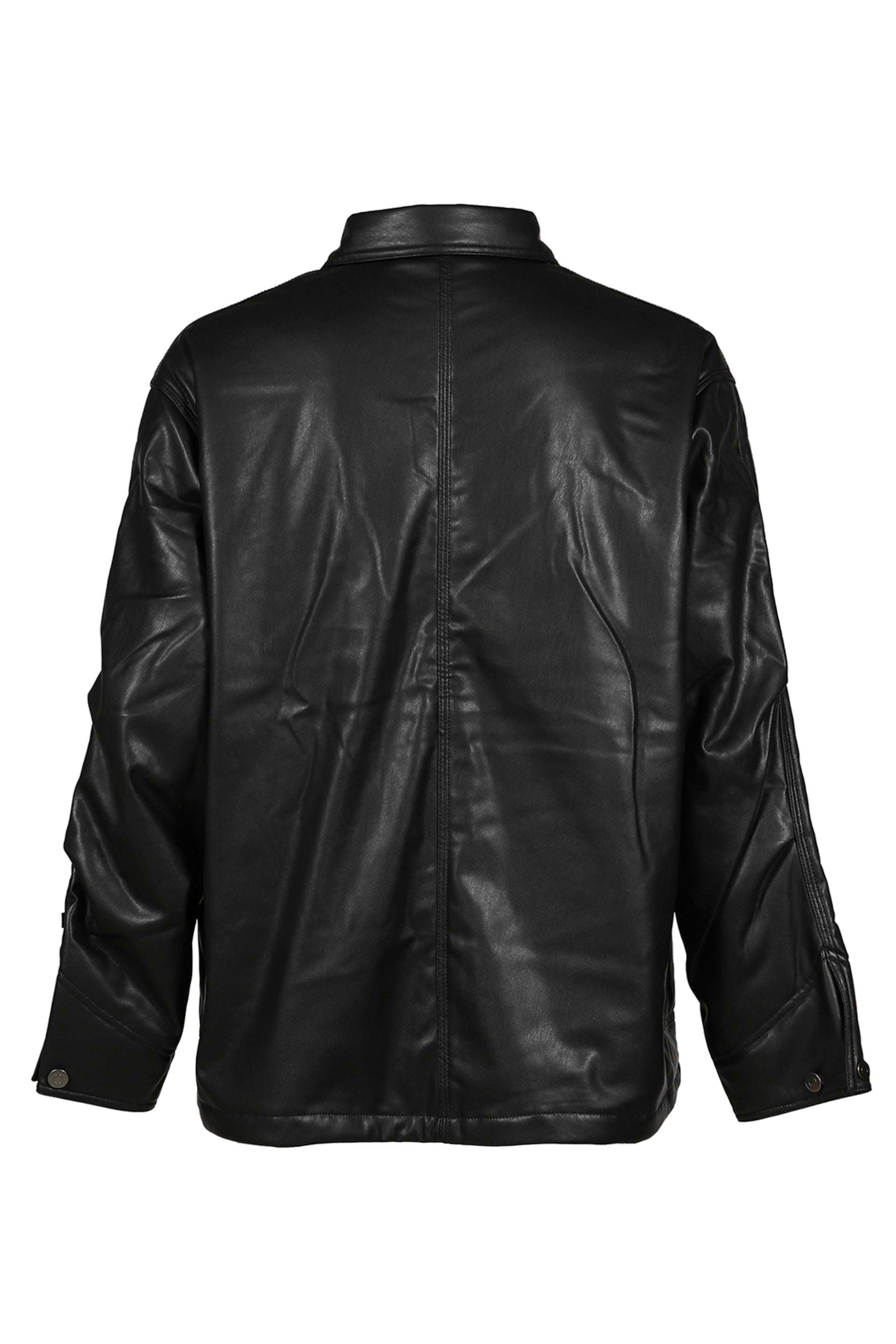 TECH SYNTHETIC SKIN CHORE JACKET / BLK
