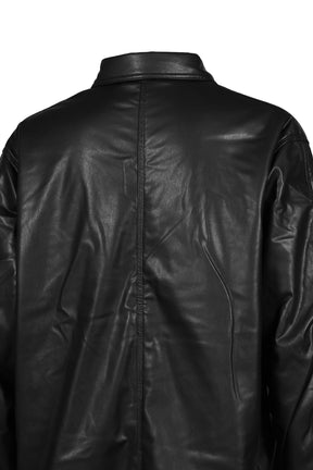 TECH SYNTHETIC SKIN CHORE JACKET / BLK
