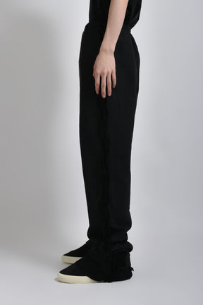 FRINGE SWEATPANT / BLK