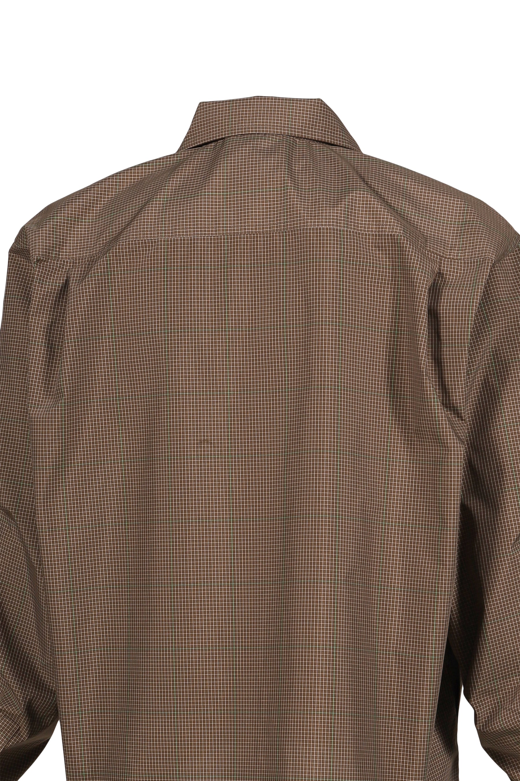 TECH MULTI FISHING POCKET SHIRT L/S / BRW GRY