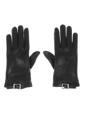 ARLY GLOVES WITH BUCKLE / BLK
