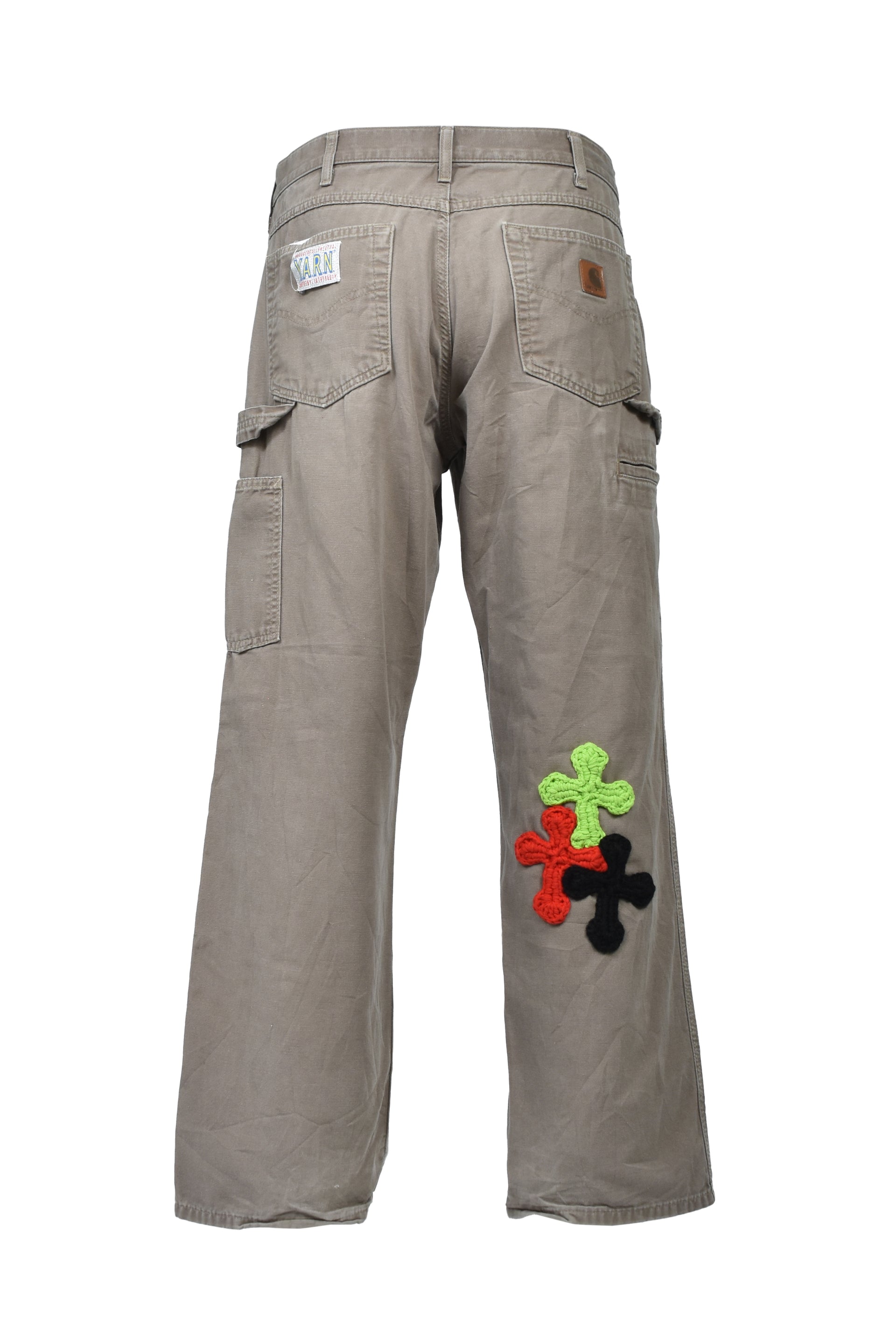 3D CROSS WORK PANTS / MULTI