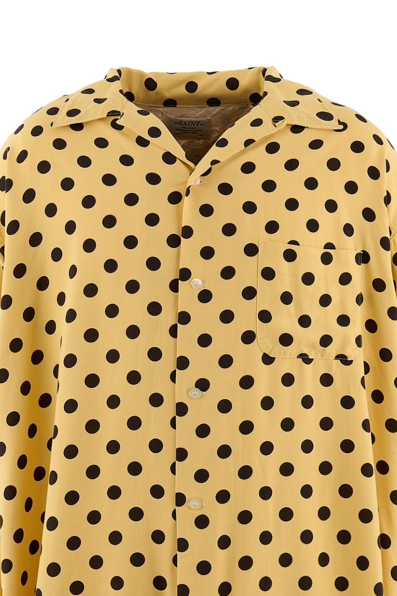 RAYON SHIRT/DOT / YEL