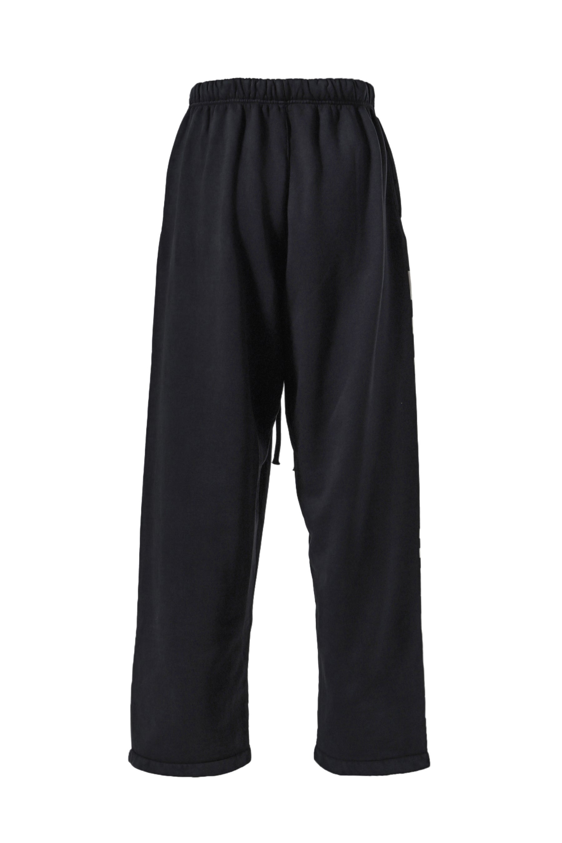 HEAVY FLEECE RELAXED SWEATPANT / BLK