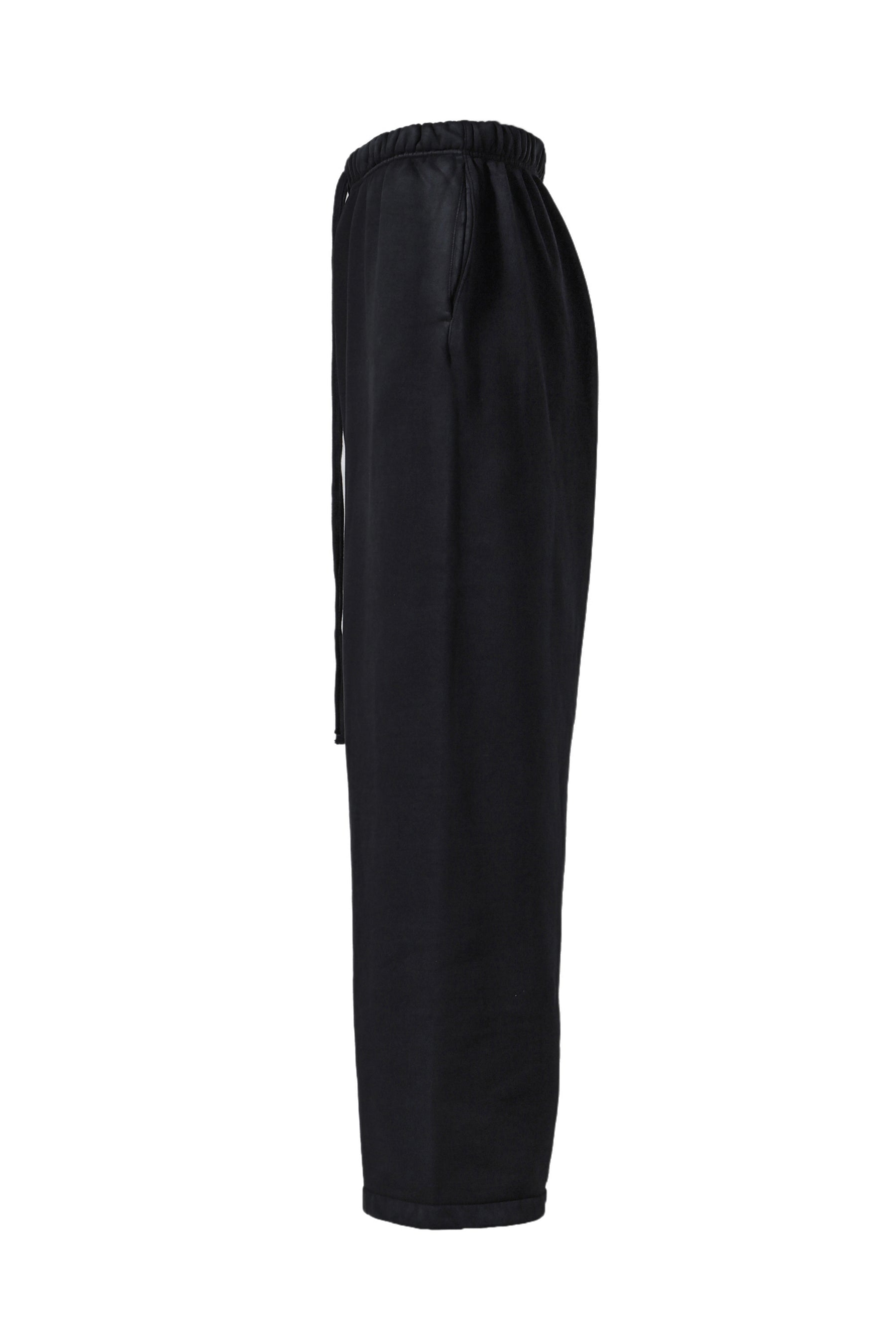 HEAVY FLEECE RELAXED SWEATPANT / BLK