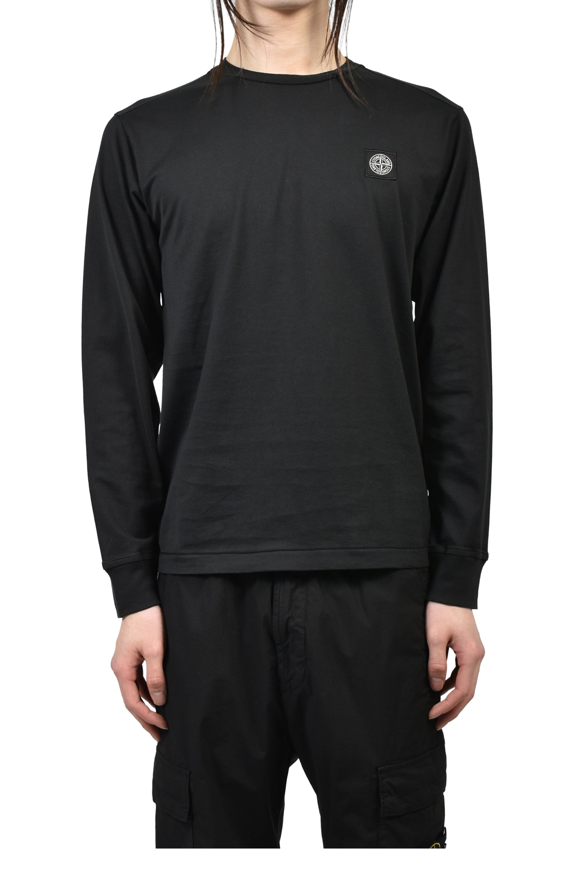 LS T-SHIRT / BLK