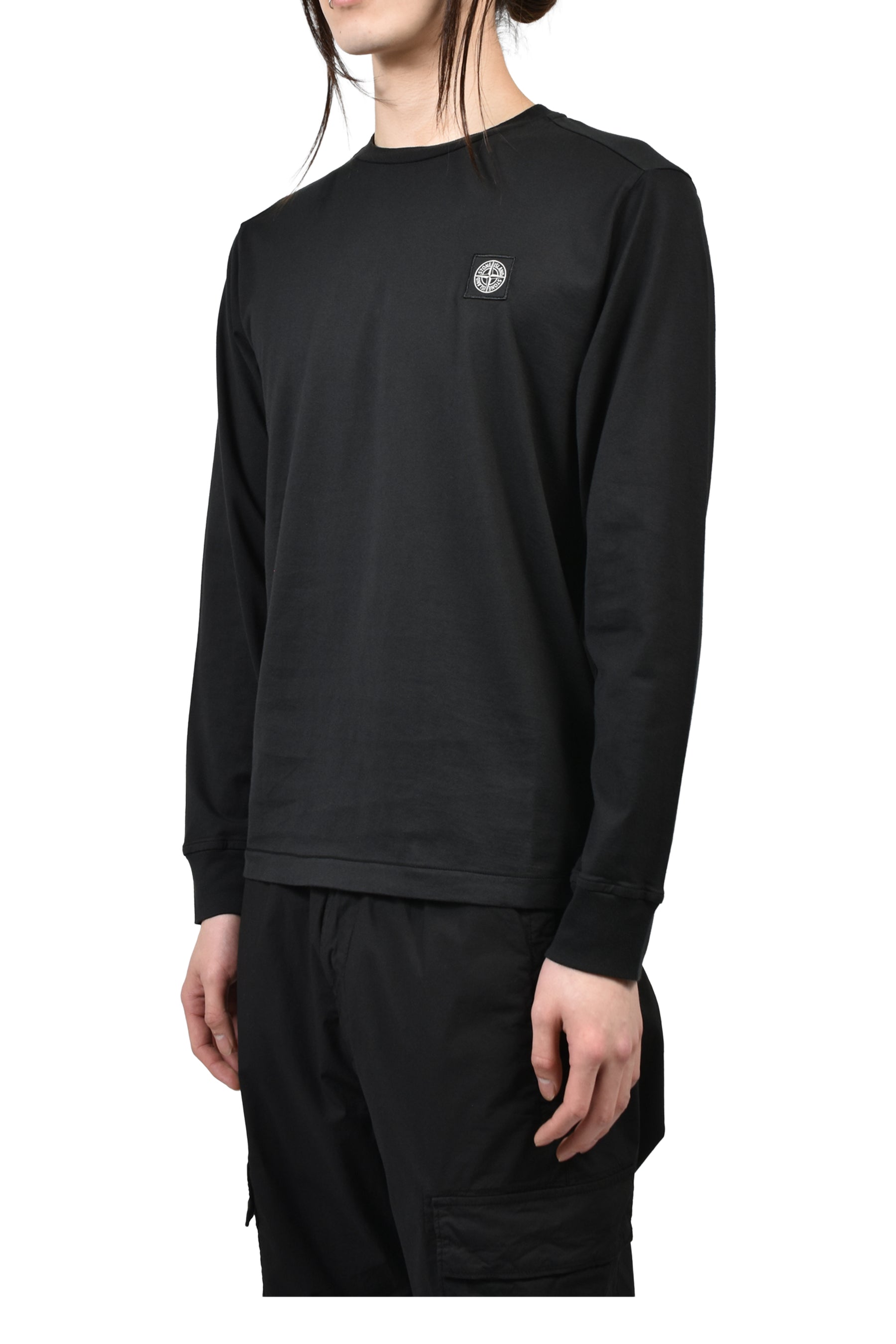 Stone Island LS T-SHIRT / BLK