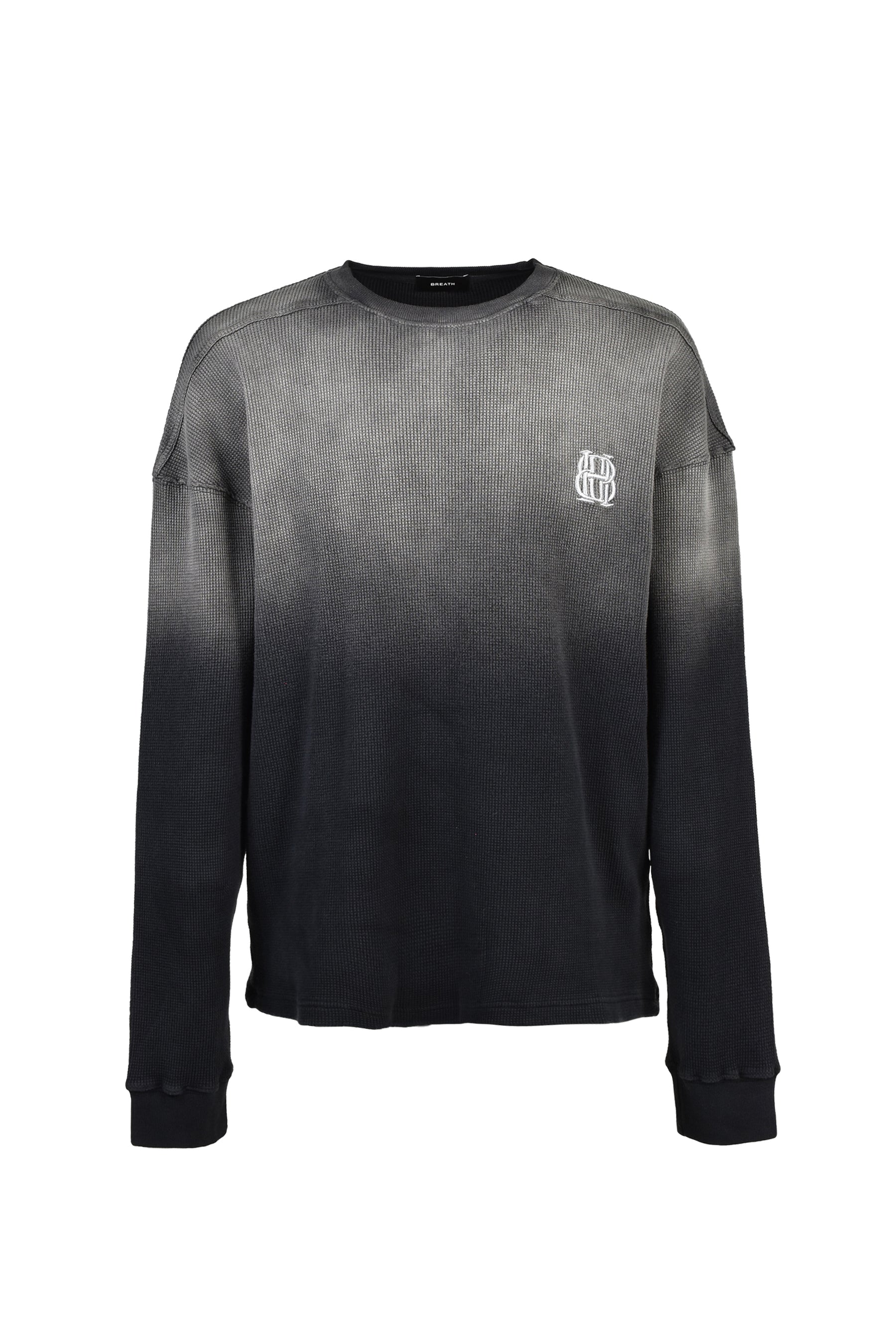 BH WAFFLE LS TEE / BLK