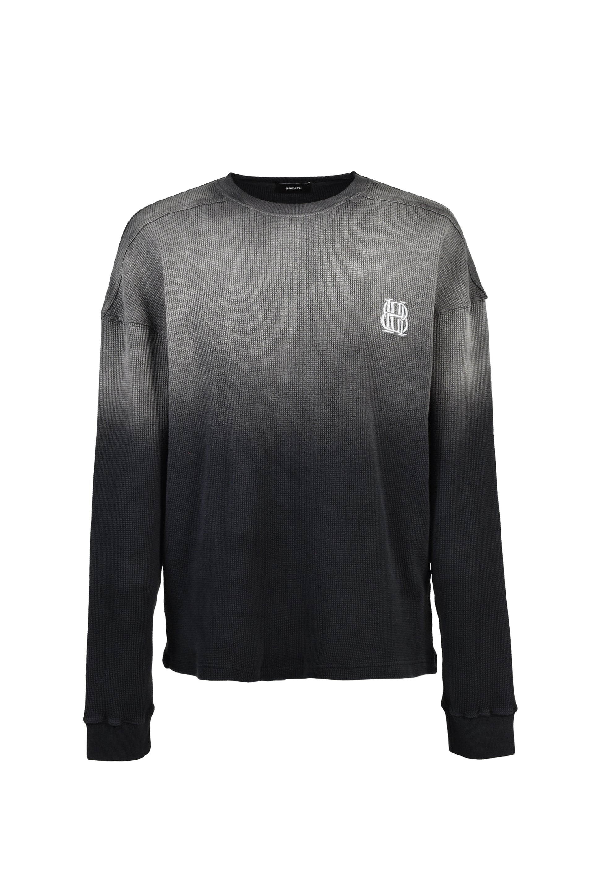 BH WAFFLE LS TEE / BLK