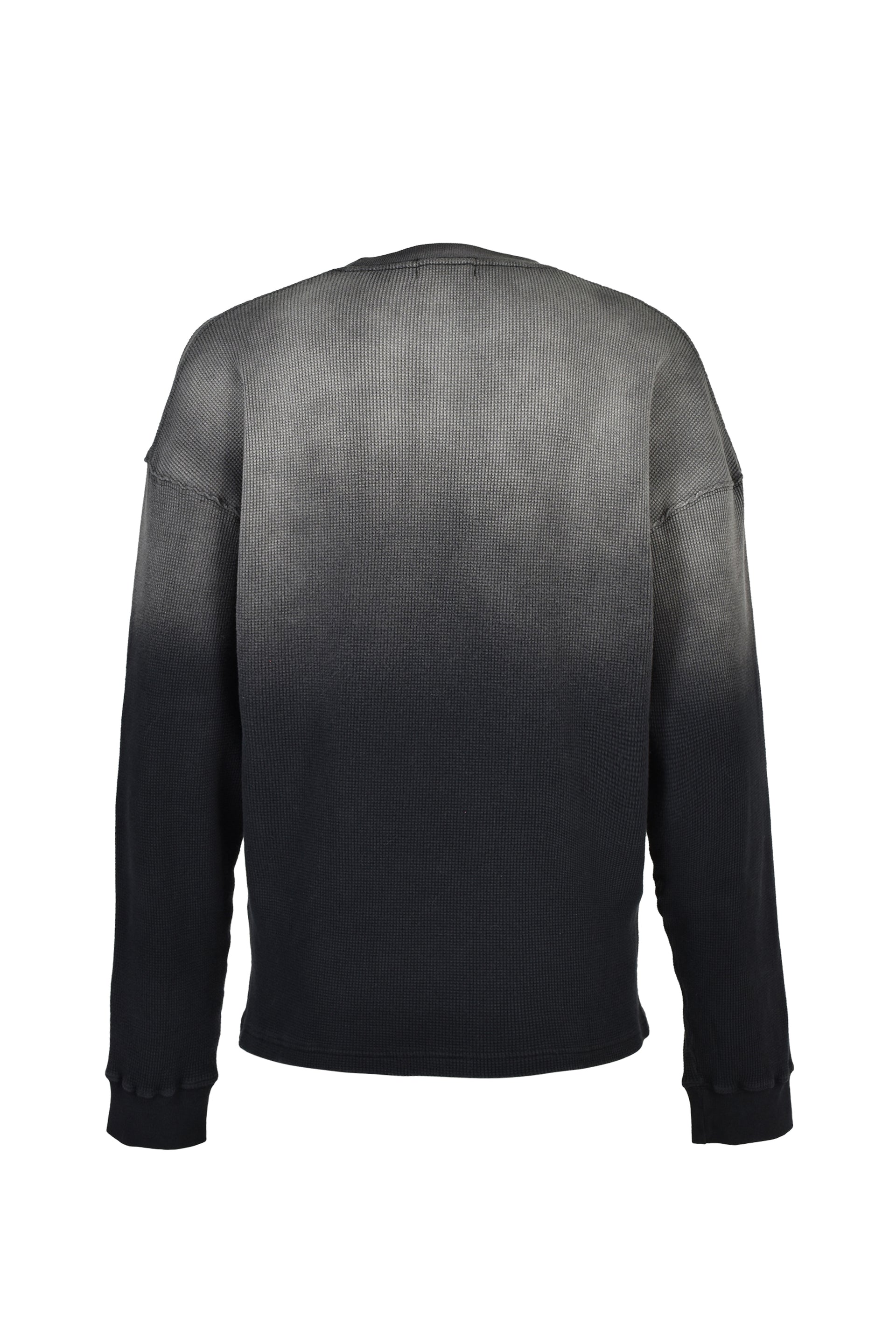 BH WAFFLE LS TEE / BLK