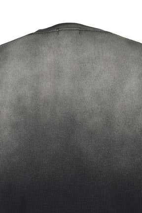 BH WAFFLE LS TEE / BLK