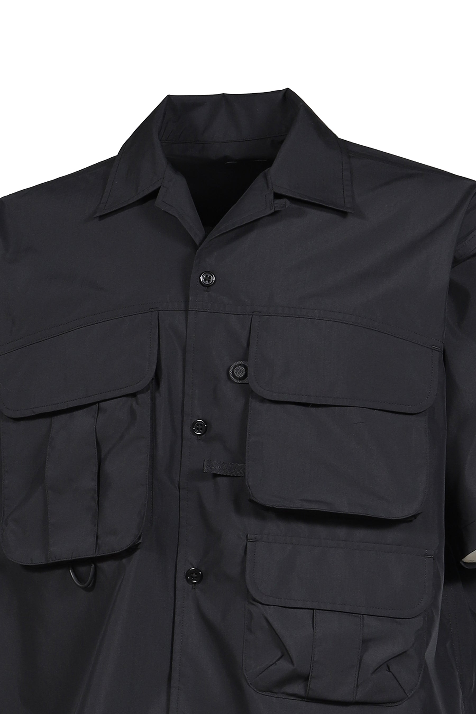 TECH MULTI TOOL POCKET SHIRT S/S SOLID / BLK