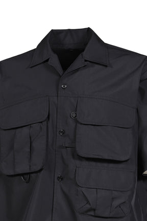 TECH MULTI TOOL POCKET SHIRT S/S SOLID / BLK