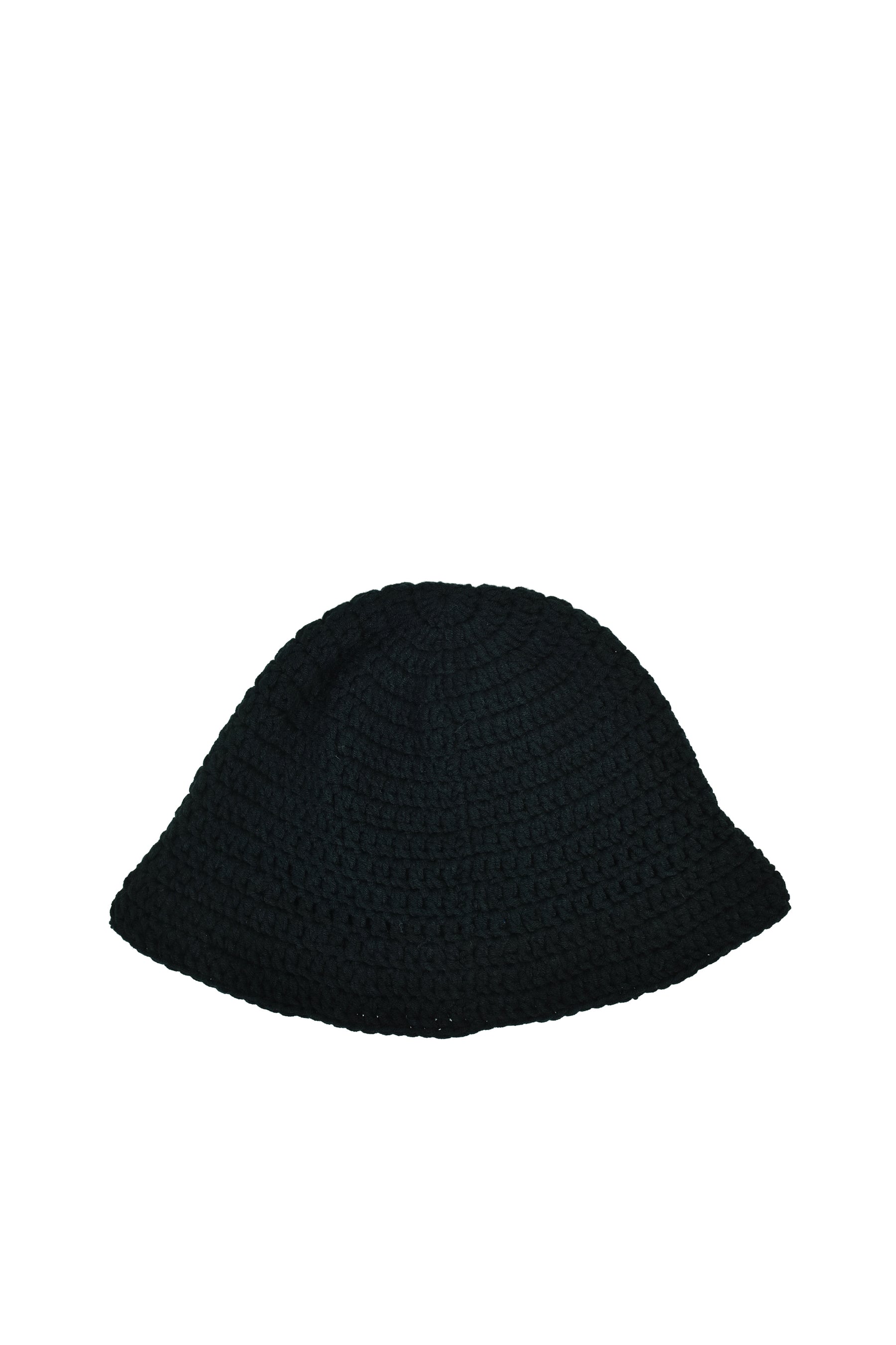 YARN FW25 NUBIAN Exclusive 3D CROSS KNITHAT / BLACK - NUBIAN