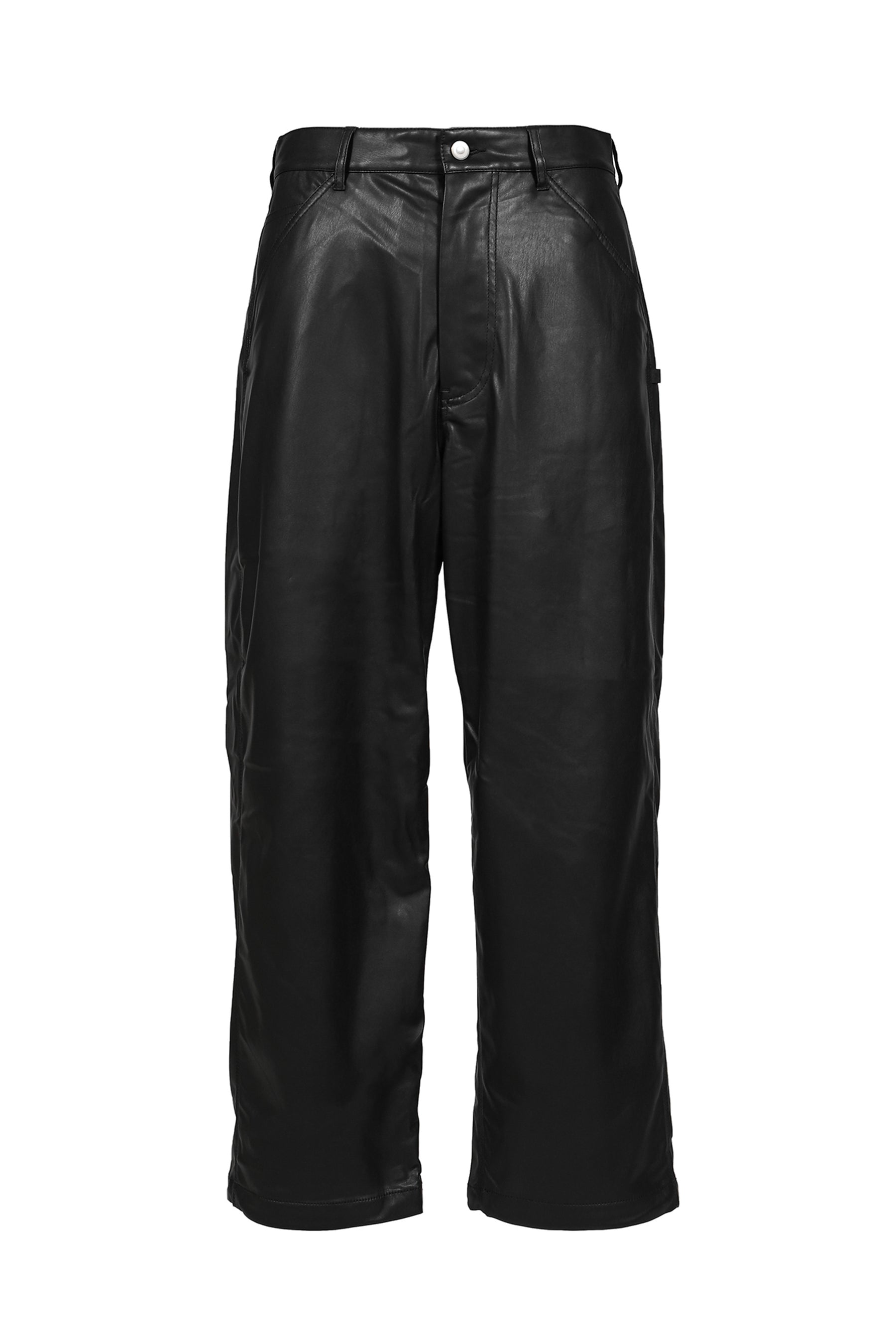 TECH SYNTHETIC SKIN WORK PANTS / BLK