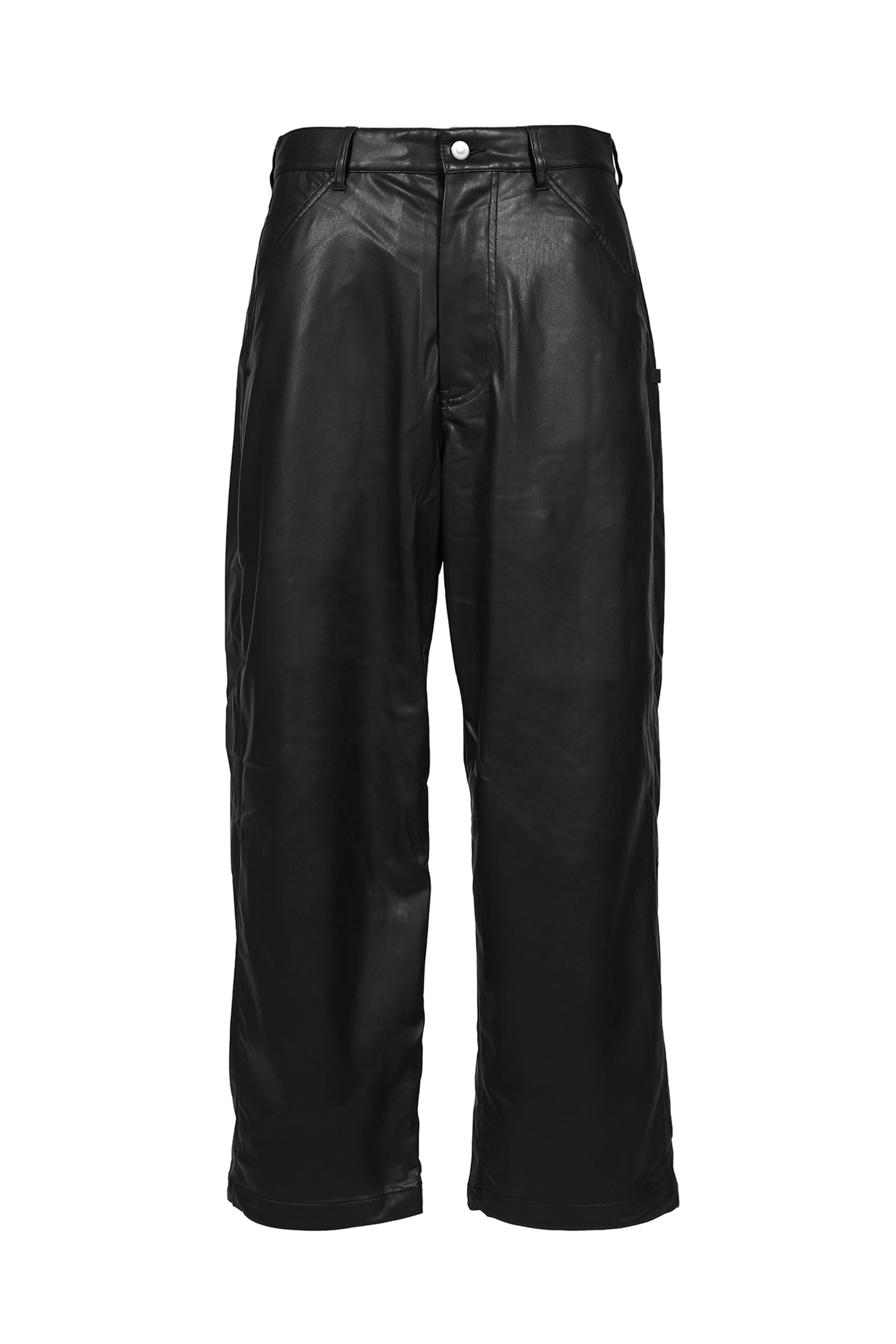 TECH SYNTHETIC SKIN WORK PANTS / BLK