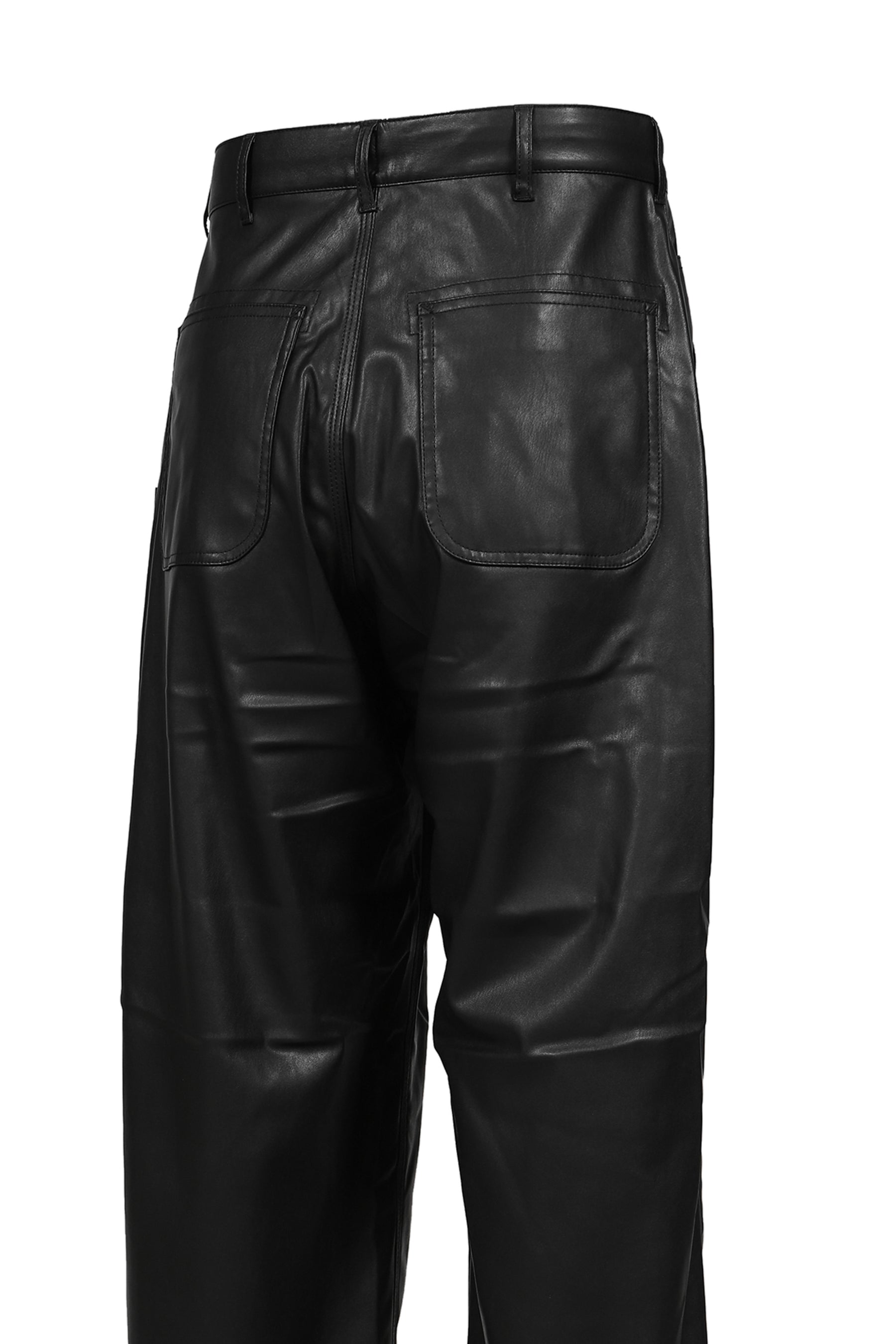 TECH SYNTHETIC SKIN WORK PANTS / BLK