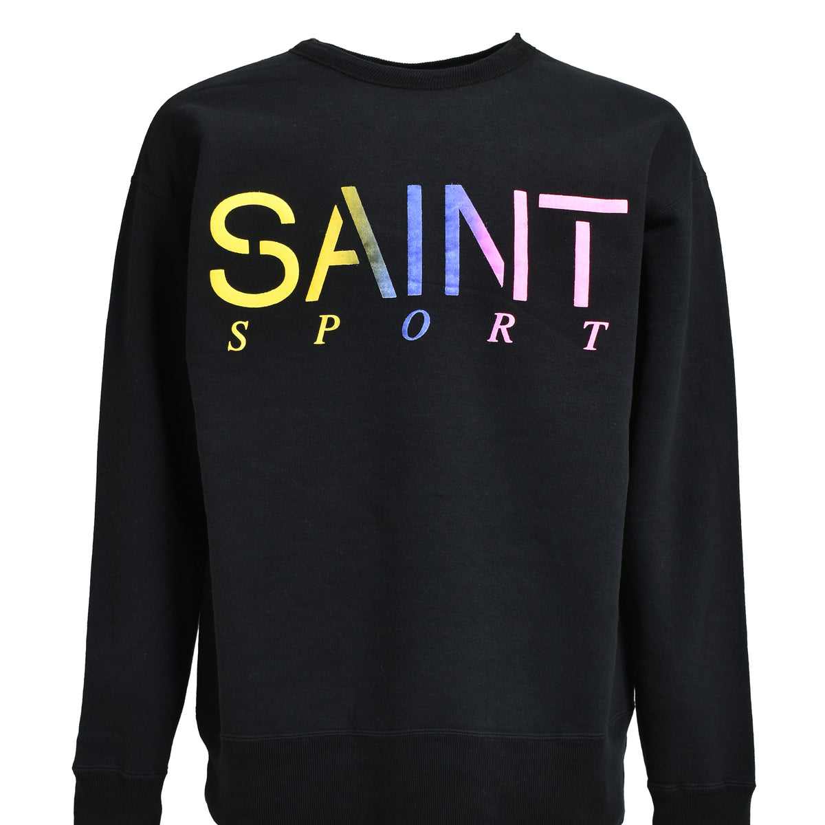 SAINT Mxxxxxx セントマイケル FW25 CRW NECK SWET/SAINT SPORT/BLK