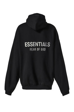 FLEECE HOODIE / BLK