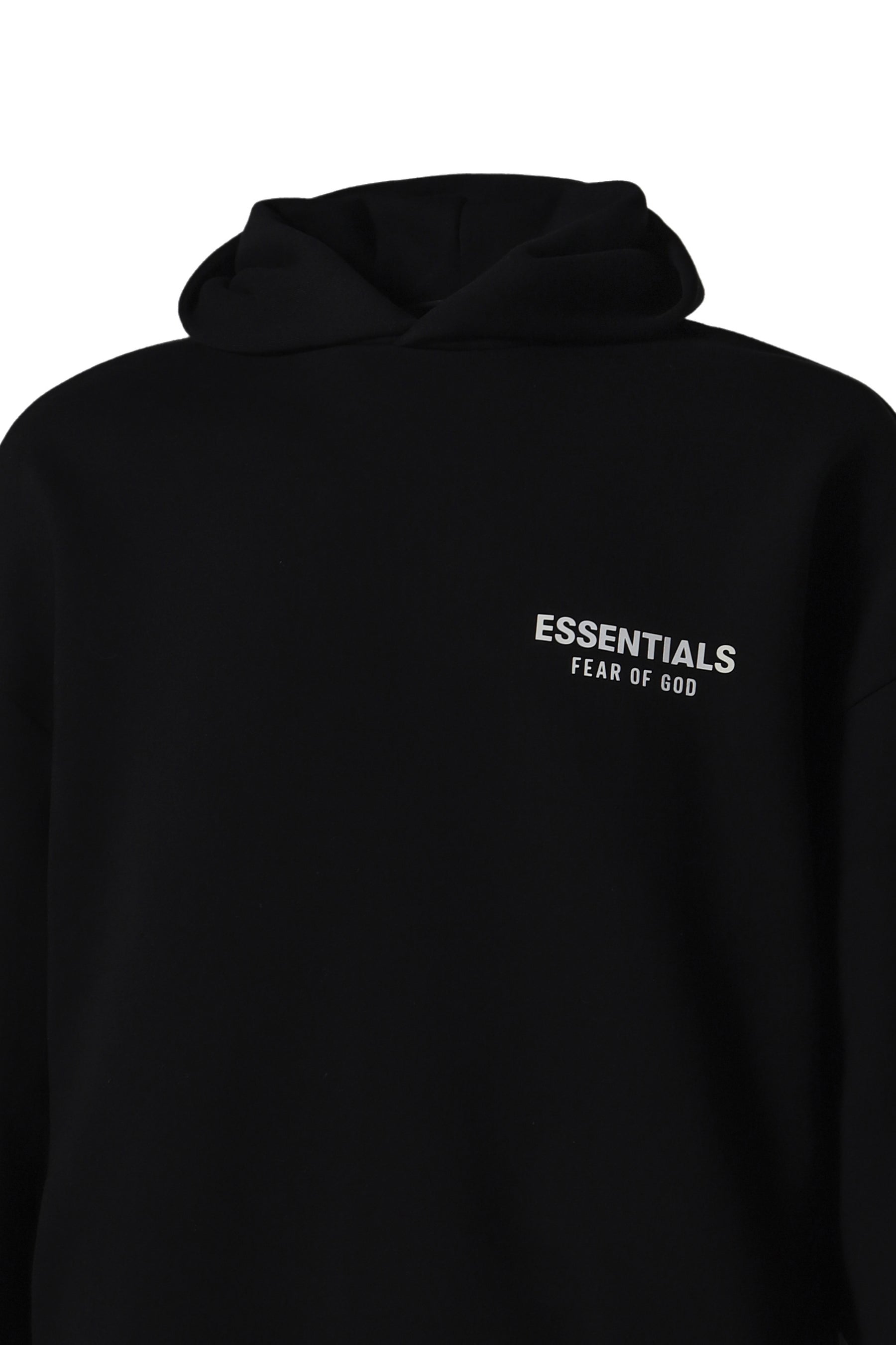 FLEECE HOODIE / BLK