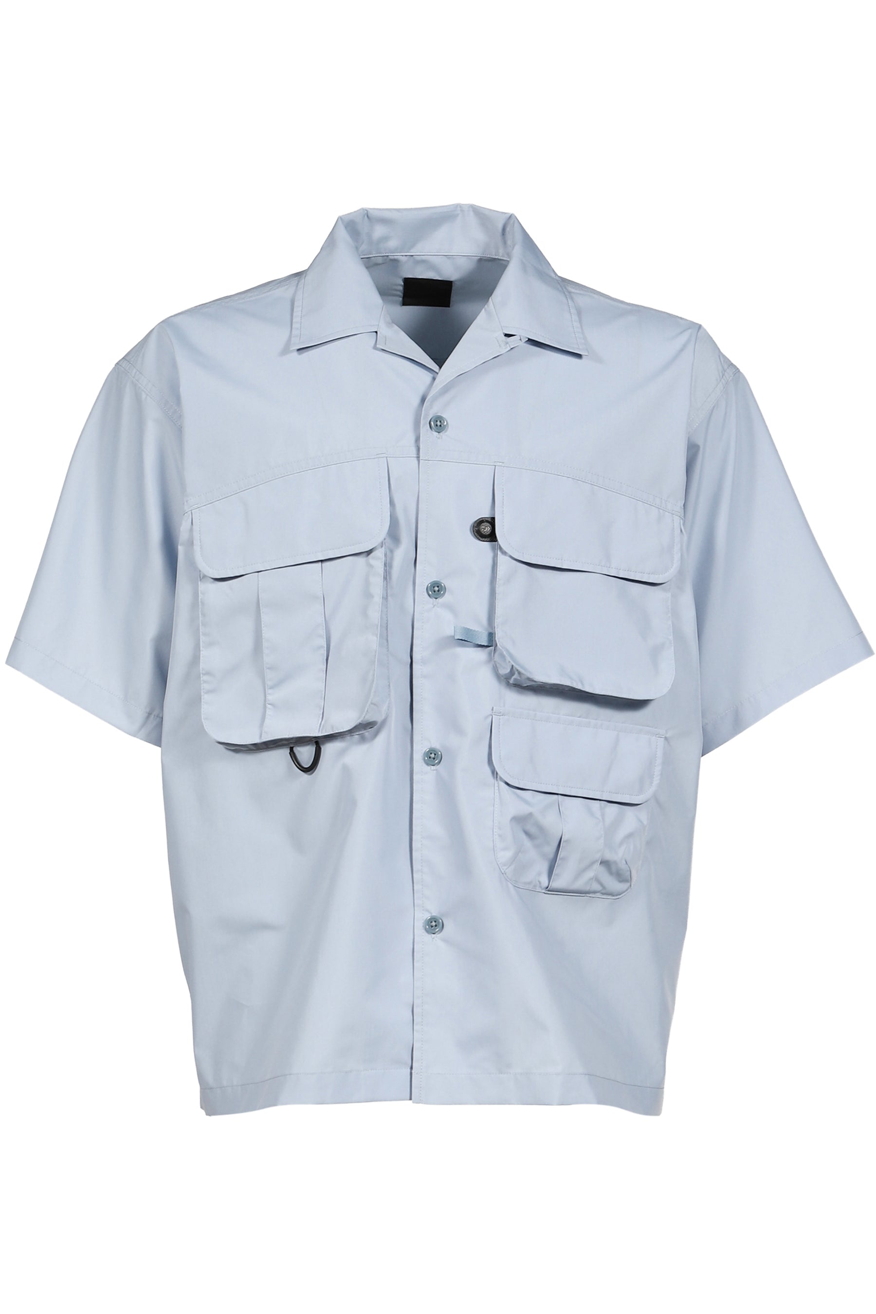 TECH MULTI TOOL POCKET SHIRT S/S SOLID / ICE BLU