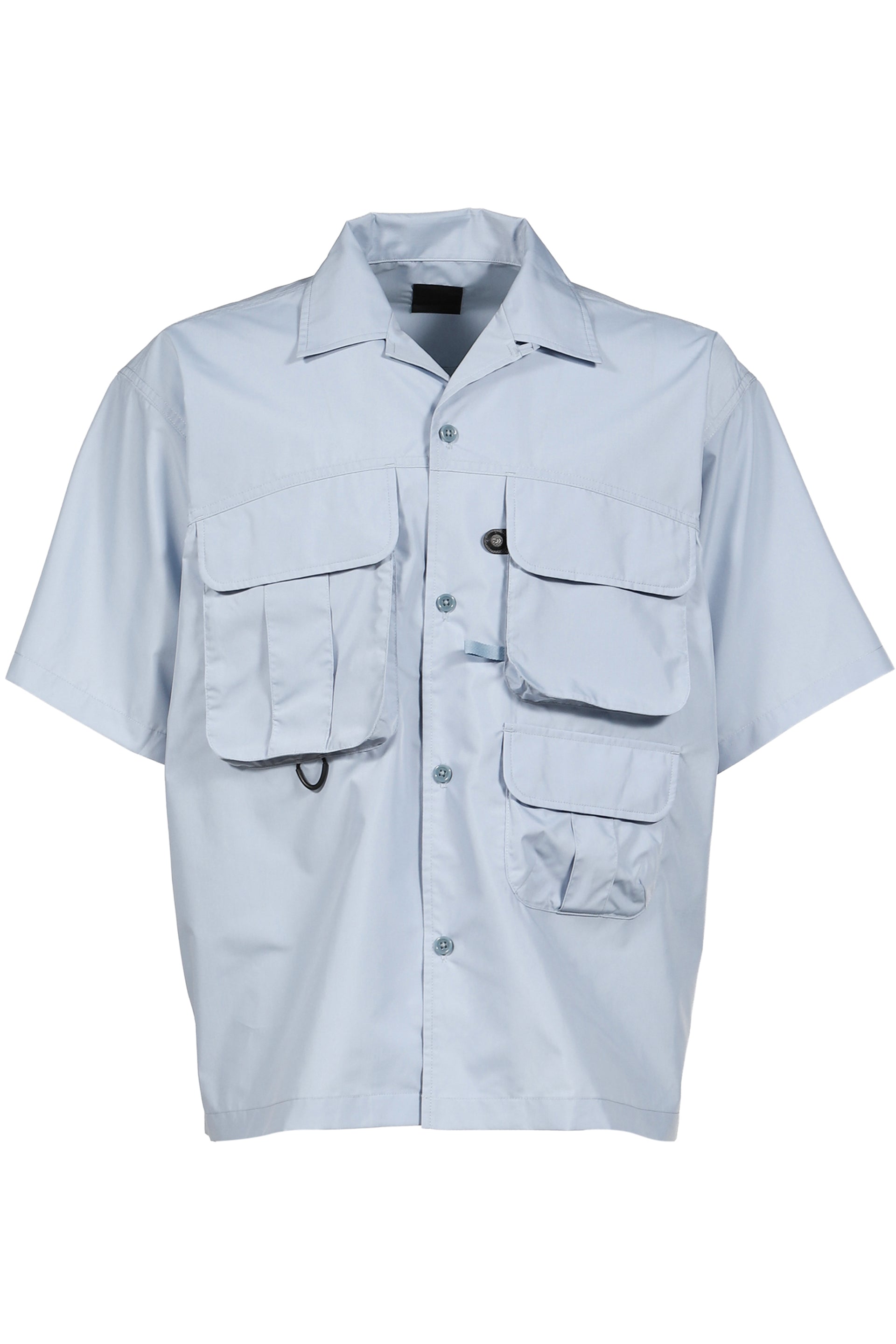 TECH MULTI TOOL POCKET SHIRT S/S SOLID / ICE BLU