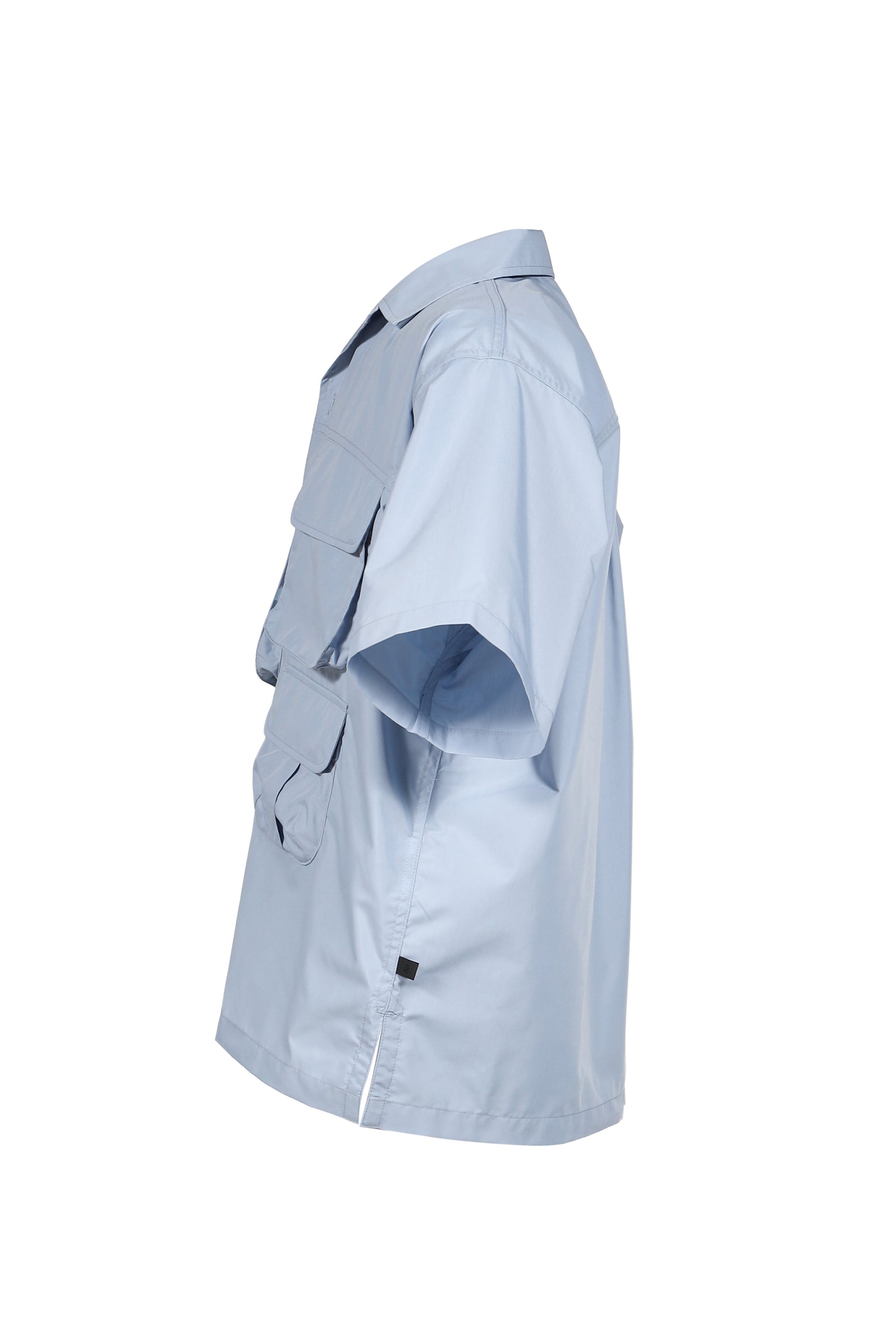 TECH MULTI TOOL POCKET SHIRT S/S SOLID / ICE BLU