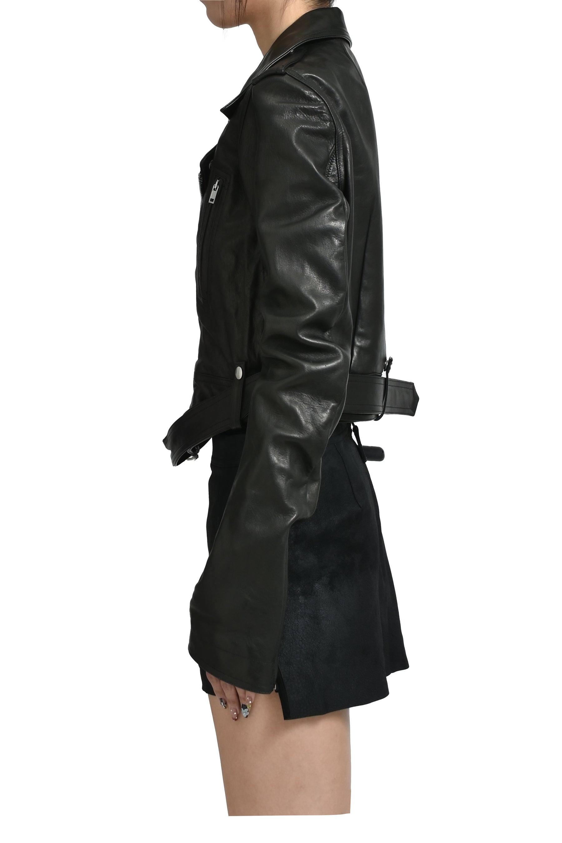 Rick Owens リックオウエンス FW25 CROPPED LUKE S STOOGES / BLK