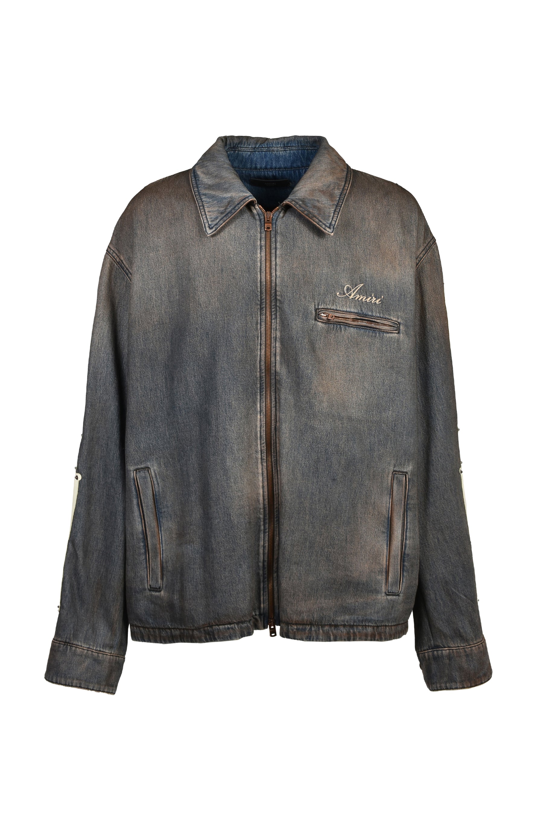 LEA BONES DNM BLOUSON / DARK DUST