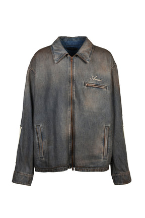 LEA BONES DNM BLOUSON / DARK DUST