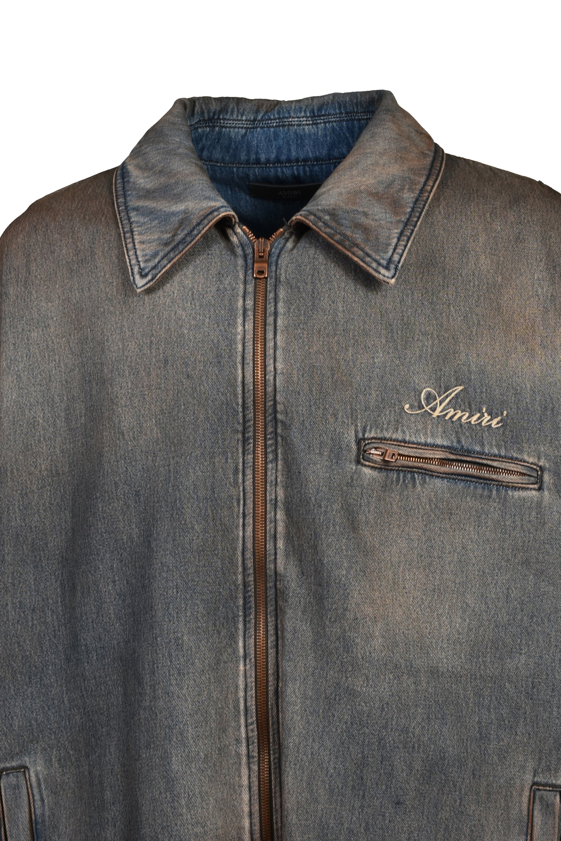 LEA BONES DNM BLOUSON / DARK DUST