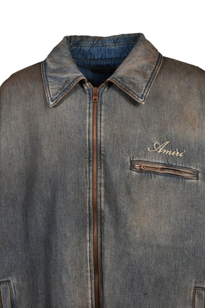 LEA BONES DNM BLOUSON / DARK DUST