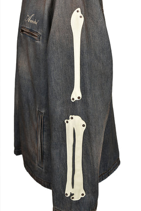 LEA BONES DNM BLOUSON / DARK DUST