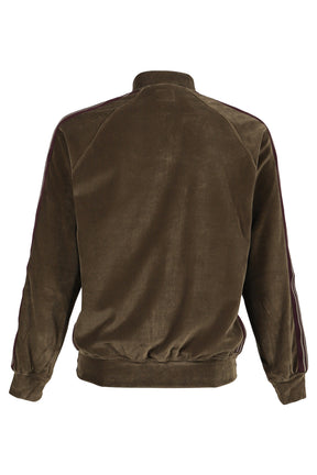 Needles ニードルス SS26 RIB COLLAR TRACK JACKET - C/PE VELOUR