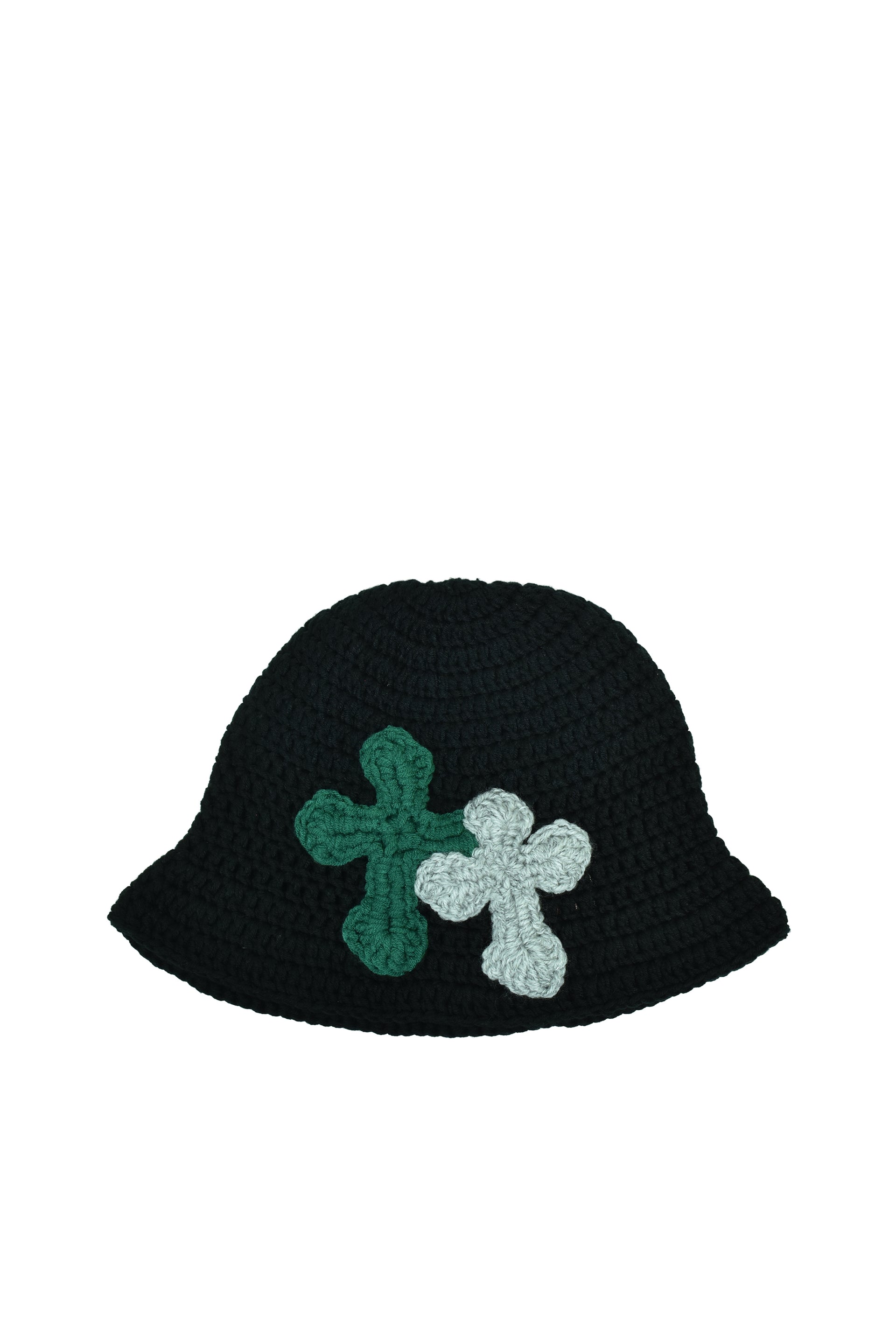 Y.A.R.N. ヤーン FW25 NUBIAN限定 3D CROSS KNITHAT / DBRWN - NUBIAN