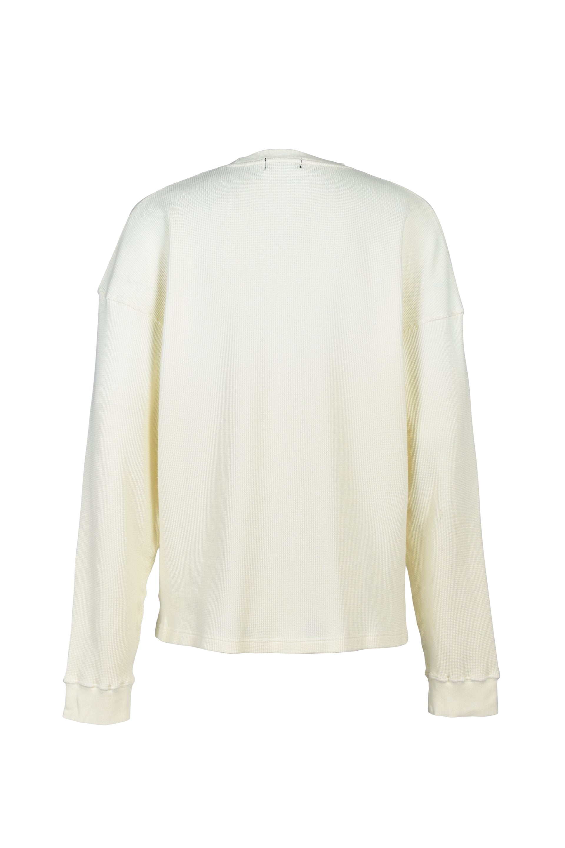 BH WAFFLE LS TEE / WHT