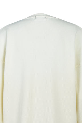 BH WAFFLE LS TEE / WHT
