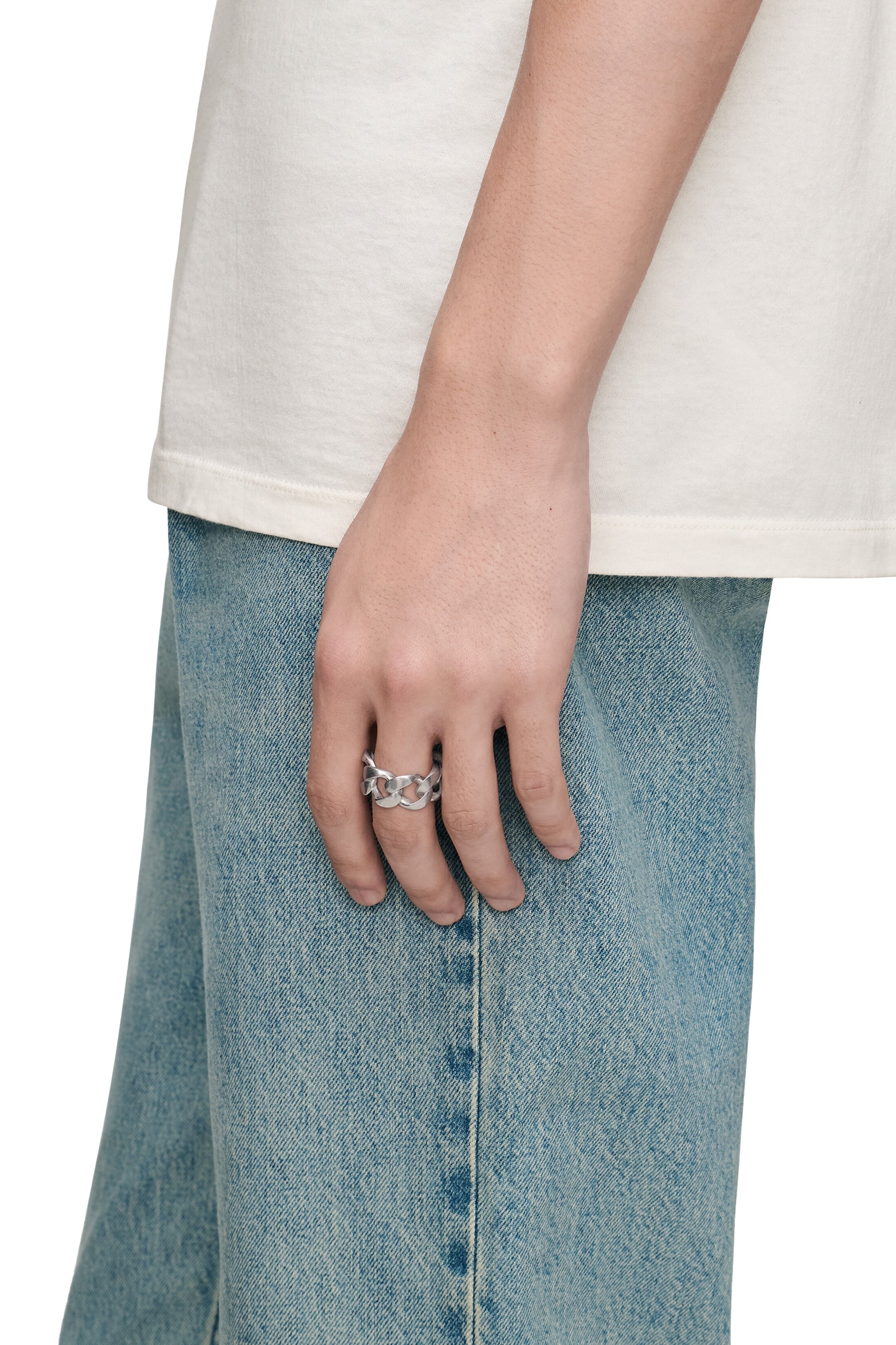 MAILLONS REFERENCE RING / SEMI MATT PALLADIUM/RHODIUM